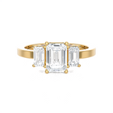 1 5/8 ctw Emerald-Cut Three Stone Lab Grown Diamond Ring