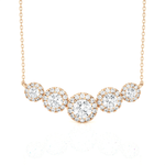1 3/4  ctw Round Lab Grown Diamond Fashion Necklace