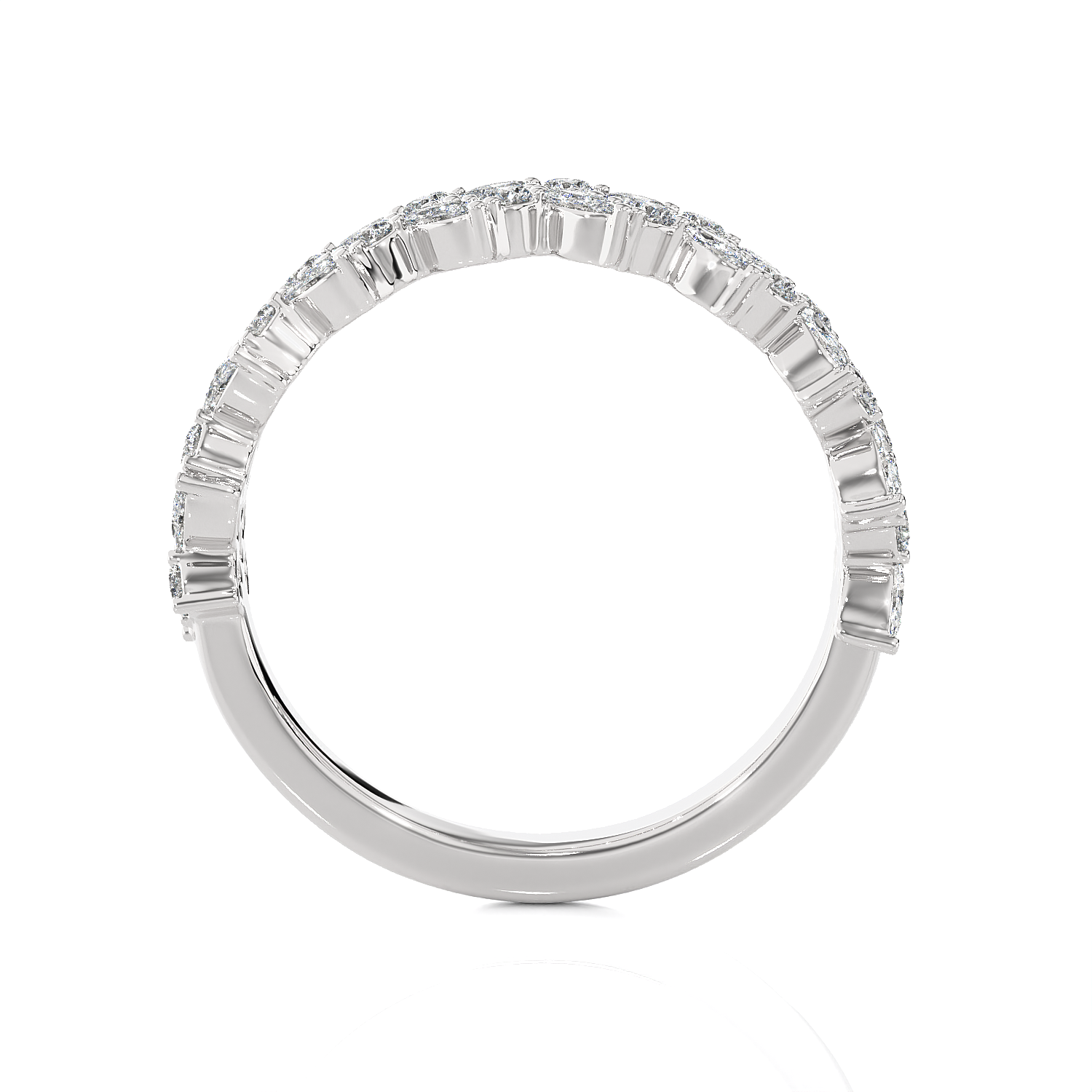 7/8 ctw Marquies Lab Grown Diamond Anniversary Ring