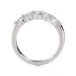 1 5/8 ctw Round Lab Grown Diamond Anniversary Ring