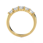 1 1/5 ctw Round Lab Grown Diamond Anniversary Ring