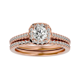 1 1/4 ctw Round Lab Grown Diamond Bridal Ring