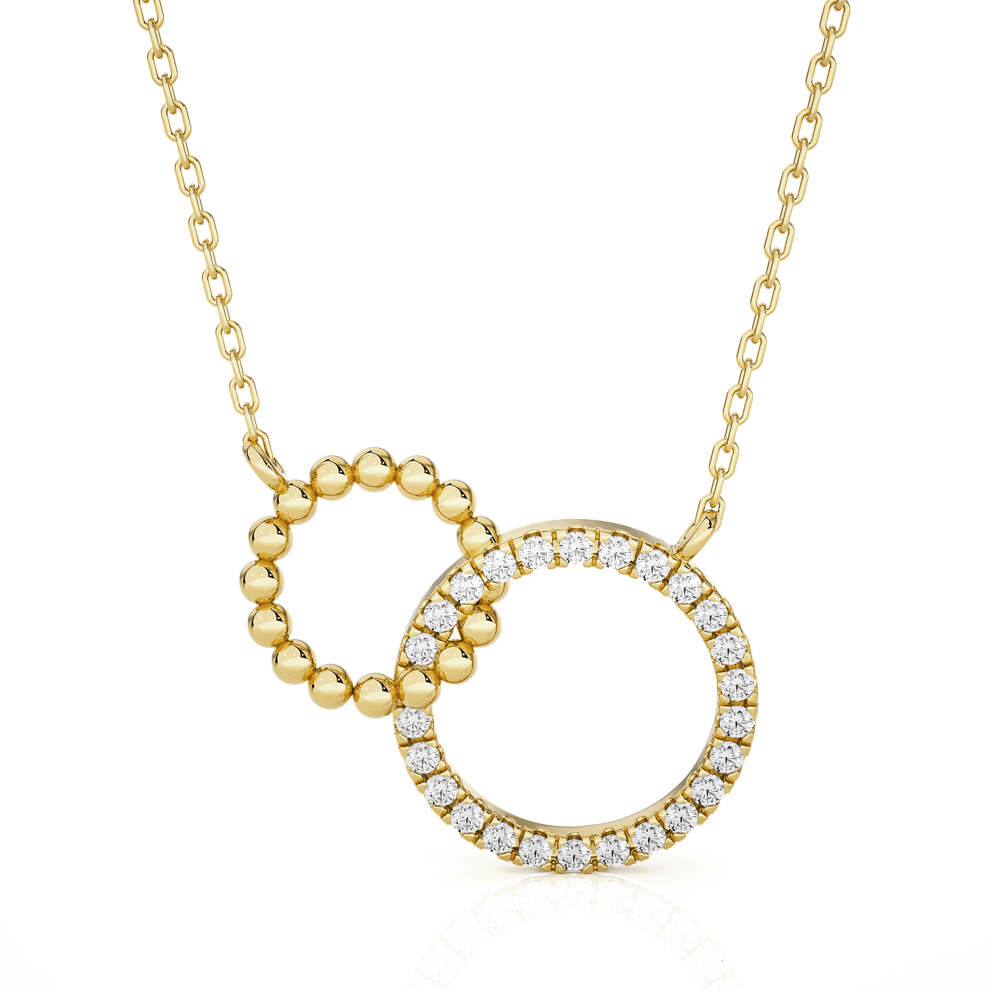 1/4  ctw Round Lab Grown Diamond Fashion Necklace