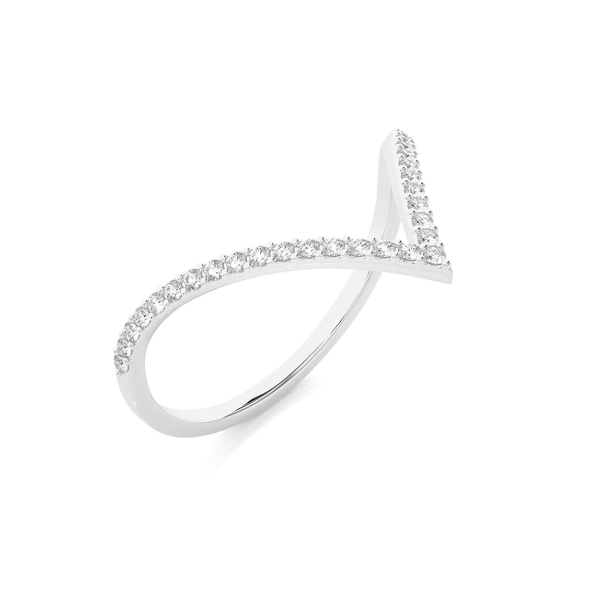 1/6 ctw Round Lab Grown Diamond Anniversary Ring