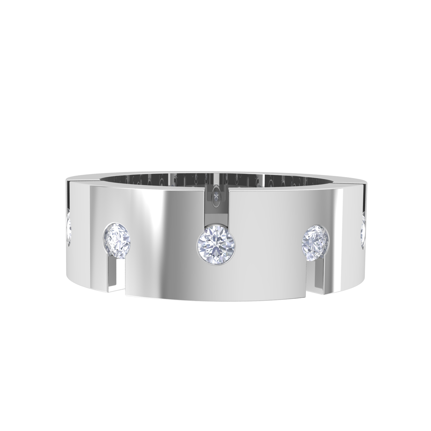 1/2 ctw Round Lab Grown Diamond Men's Ring