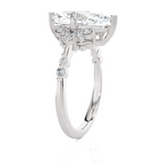 Marquies Lab Grown Diamond Side Stone Engagement Ring