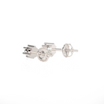 1 ctw Round Lab Grown Diamond Solitaire Stud Earrings